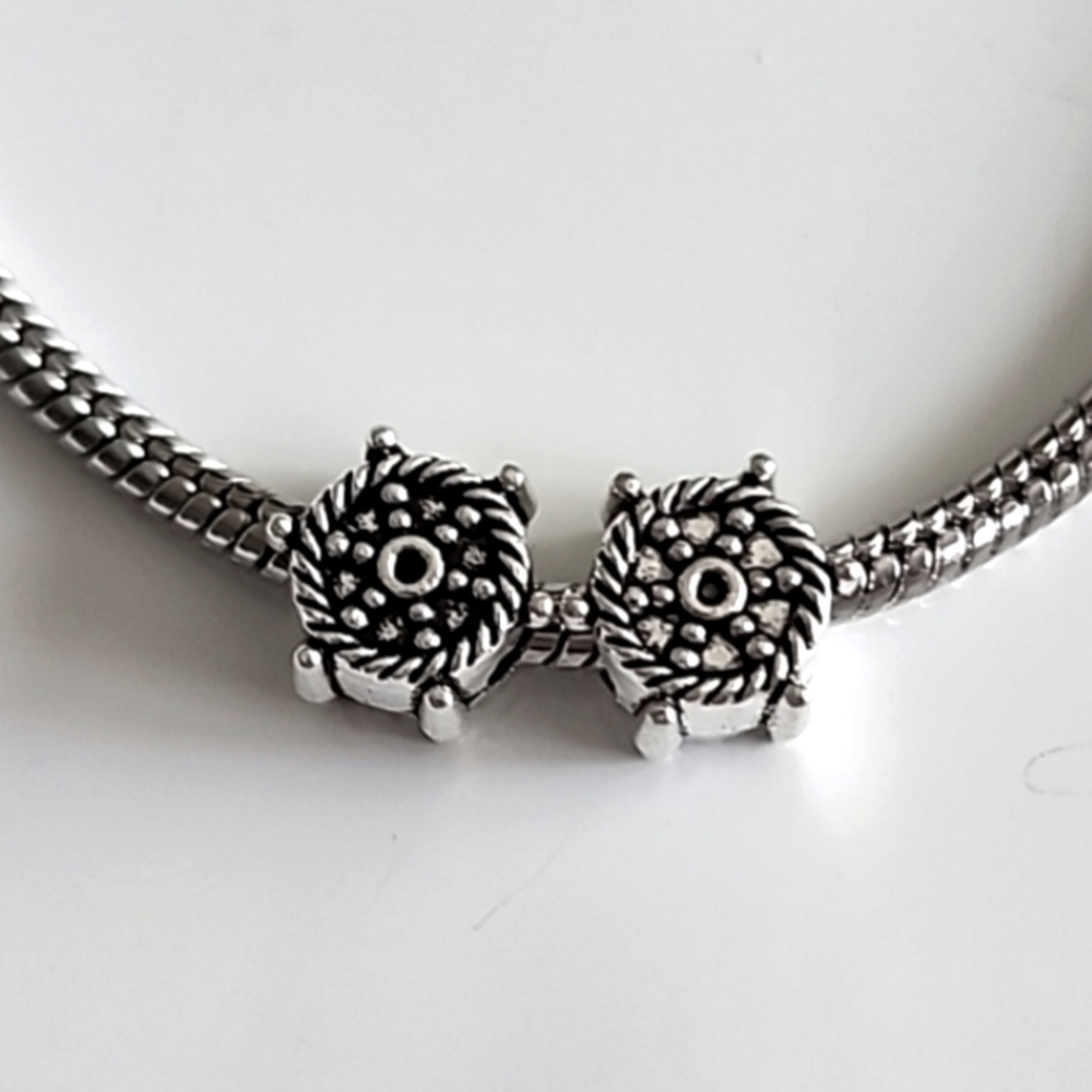 Pair of Boat Nautical theme Charms
